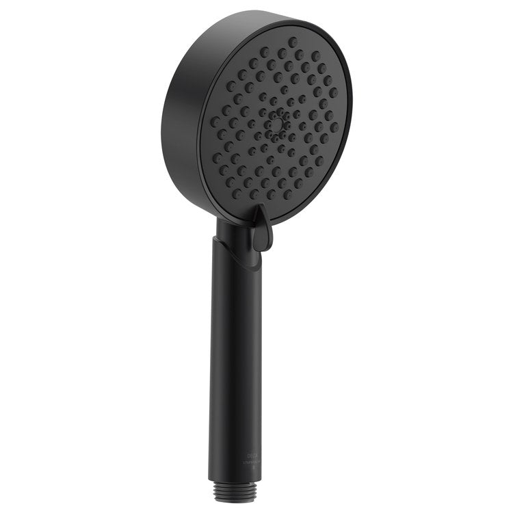 Handshower Universal Showering Components Matte Black 5 Functions WaterSense 1.75 Gallons per Minute