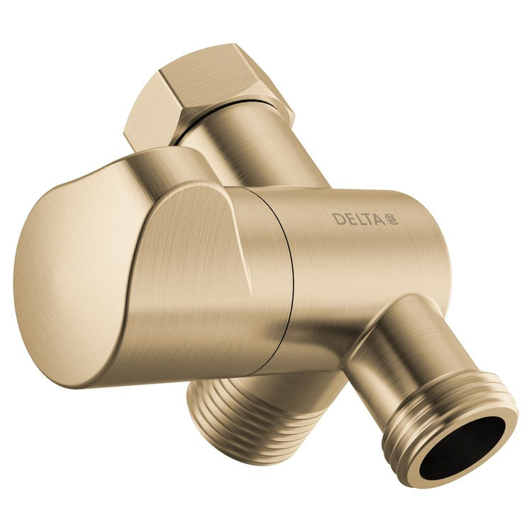 Shower Arm Diverter Universal Showering Components Brilliance Champagne Bronze Brass 3 Functions - Image 1