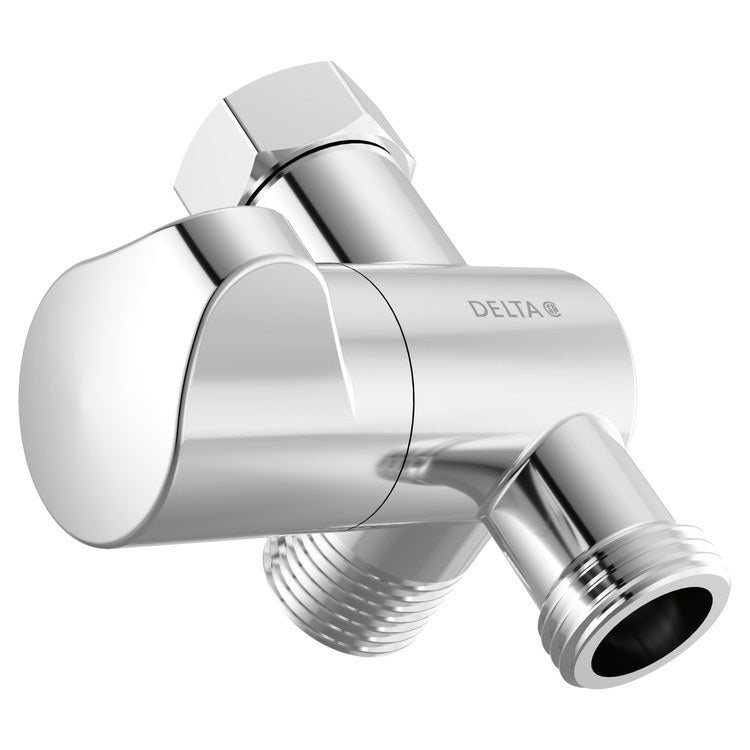 Shower Arm Diverter Universal Showering Components Chrome Brass 3 Functions - Image 1