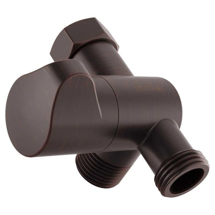 Shower Arm Diverter Universal Showering Components Venetian Bronze Brass 3 Functions - Image 1