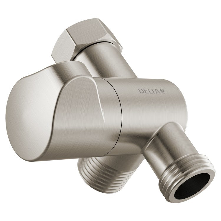 Shower Arm Diverter Universal Showering Components Brilliance Stainless Brass 3 Functions - Image 1