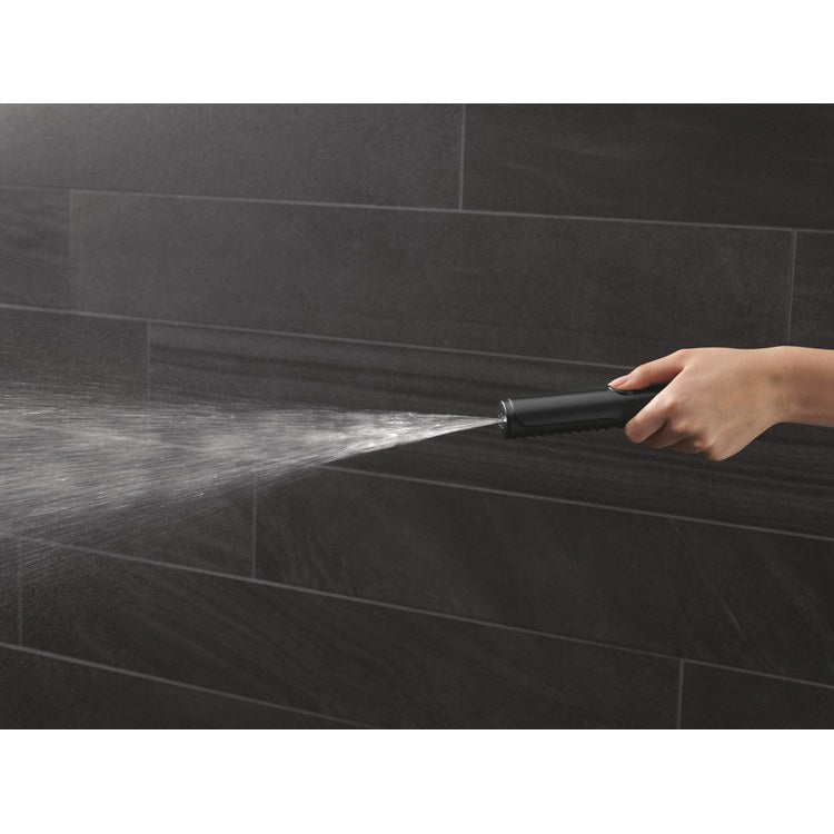 Handshower Universal Showering Components with Slide Bar Matte Black 2 Functions WaterSense 1.75 Gallons per Minute - Image 2