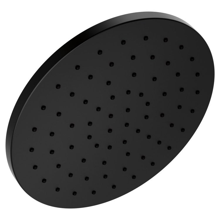 Showerhead Universal Showering Components 1 Functions Raincan Matte Black 10 Inch 1.75 Gallons per Minute Round - Image 3
