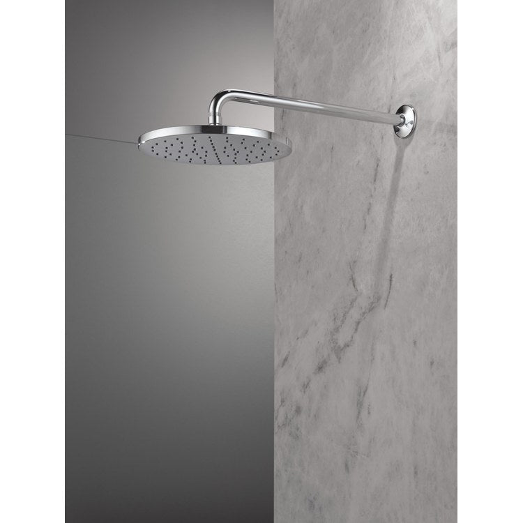 Showerhead Universal Showering Components 1 Functions Raincan Lumicoat Chrome 10 Inch 1.75 Gallons per Minute Round - Image 2