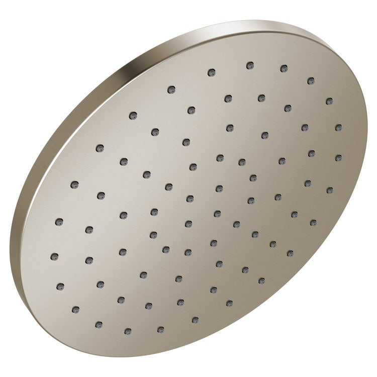 Showerhead Universal Showering Components 1 Functions Raincan Lumicoat Stainless 10 Inch 1.75 Gallons per Minute Round - Image 3