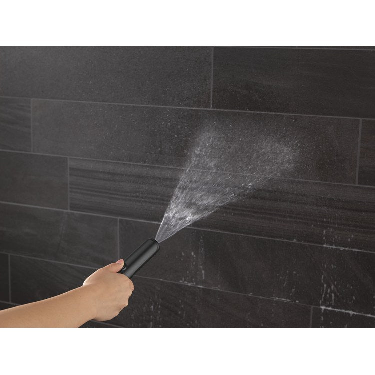 Handshower Universal Showering Components Matte Black 2 Functions WaterSense 1.75 Gallons per Minute - Image 2