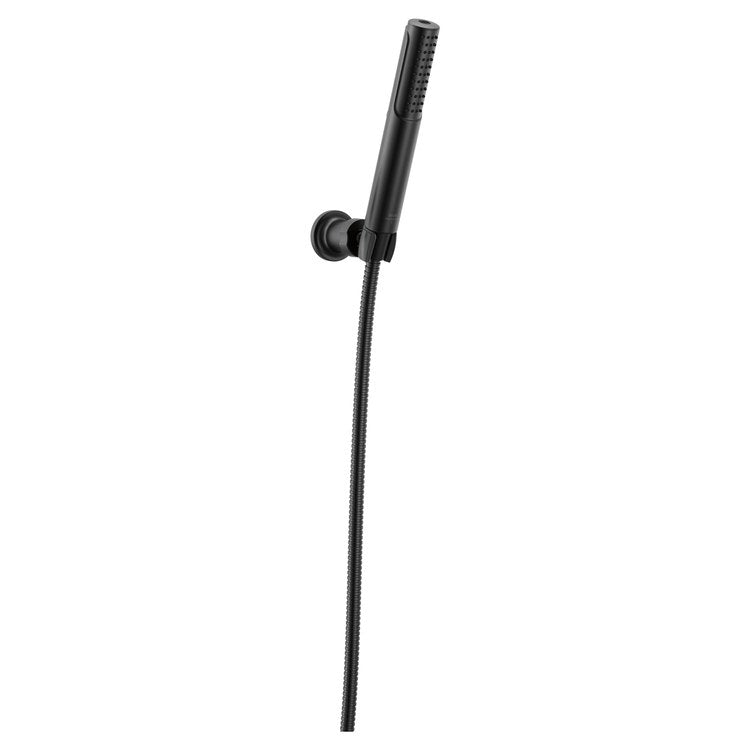 Handshower Universal Showering Components Matte Black 2 Functions WaterSense 1.75 Gallons per Minute - Image 1