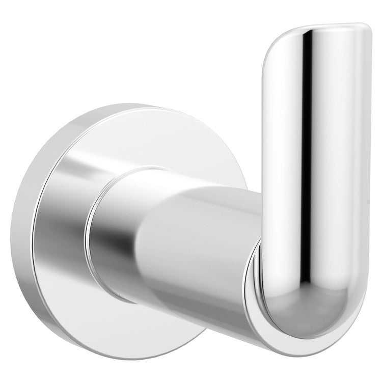 Robe Hook Roccesco Single Polished Chrome 2-1/4 Inch Wall Metal - Image 1