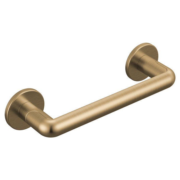 Towel Bar Roccesco 8 Inch Luxe Gold Metal - Image 1