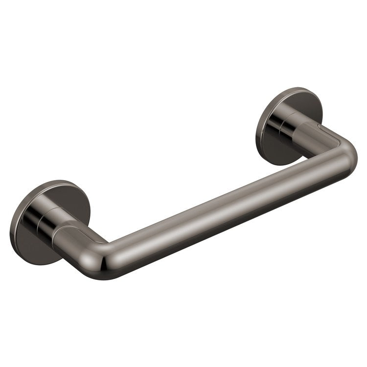 Towel Bar Roccesco 8 Inch Brilliance Black Onyx Metal - Image 1