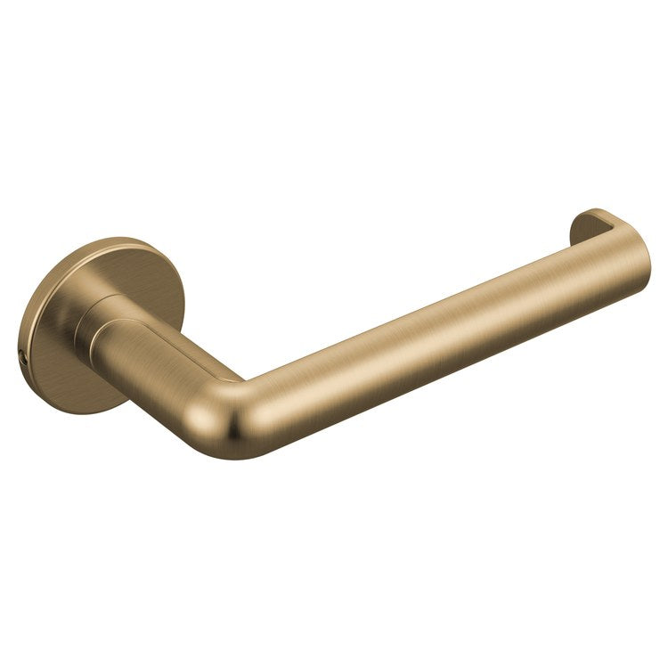 Toilet Paper Holder Roccesco Luxe Gold Metal 3-5/16 Inch Wall - Image 1