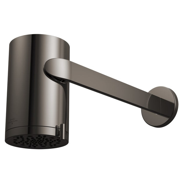 Showerhead Roccesco 3 Functions Sconce with Shower Arm and Flange Brilliance Black Onyx 4-3/4 Inch 1.75 Gallons per Minute Wall