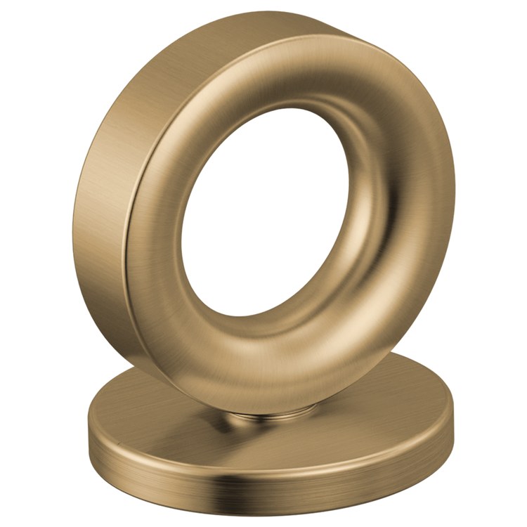 Handle Kit Roccesco 2 Knob Widespread Brilliance Luxe Gold for Lavatory
