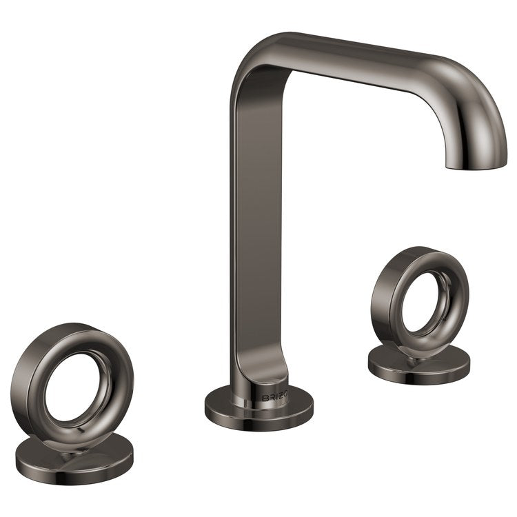 Handle Kit Roccesco 2 Knob Widespread Brilliance Black Onyx for Lavatory - Image 3