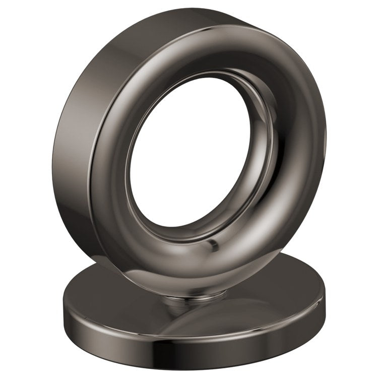 Handle Kit Roccesco 2 Knob Widespread Brilliance Black Onyx for Lavatory