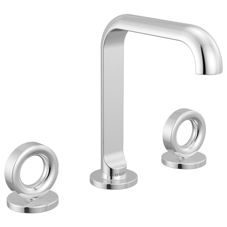 Handle Kit Roccesco 2 Knob Widespread Polished Chrome for Lavatory - Image 2
