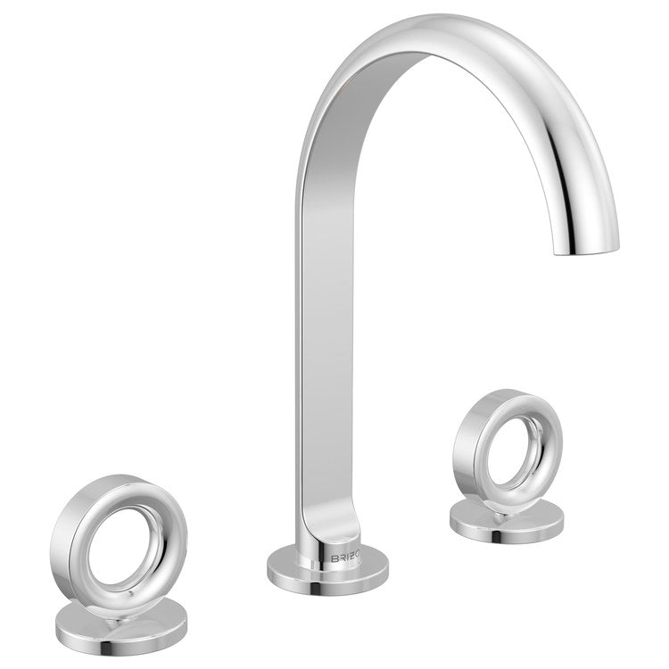 Handle Kit Roccesco 2 Knob Widespread Polished Chrome for Lavatory - Image 3