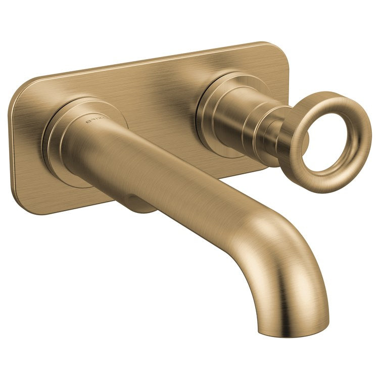 Handle Kit Roccesco 1 Knob Wall Mount Brilliance Luxe Gold ADA - Image 2