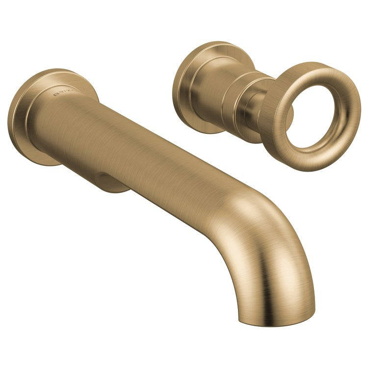 Handle Kit Roccesco 1 Knob Wall Mount Brilliance Luxe Gold ADA - Image 3