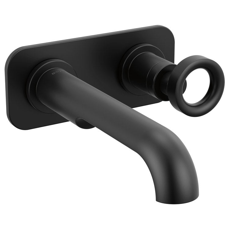 Handle Kit Roccesco 1 Knob Wall Mount Matte Black ADA - Image 2