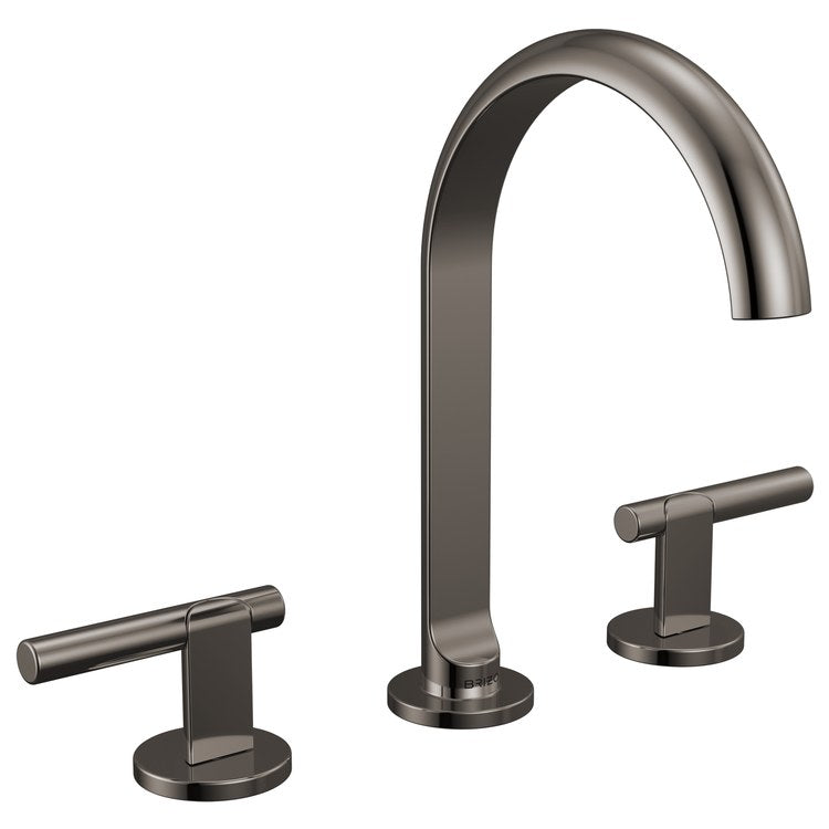 Handle Kit Roccesco 2 Lever Widespread Brilliance Black Onyx ADA - Image 3