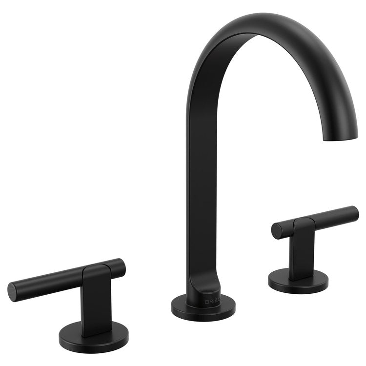 Handle Kit Roccesco 2 Lever Widespread Matte Black ADA - Image 2