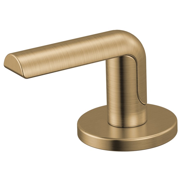 Handle Kit Roccesco 2 Bent Lever Widespread Brilliance Luxe Gold ADA