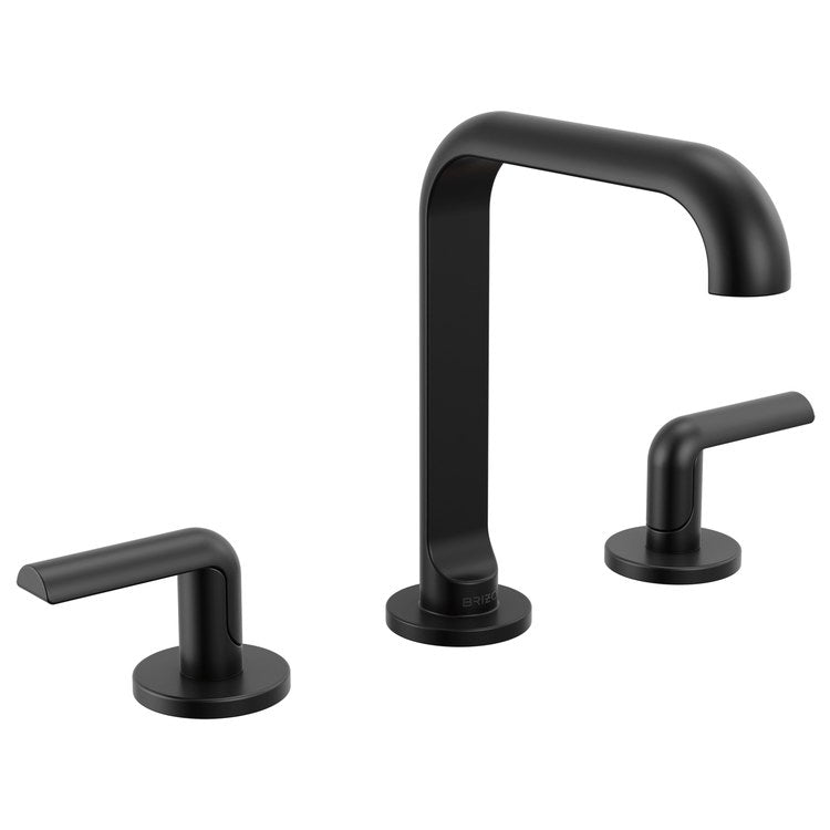 Handle Kit Roccesco 2 Bent Lever Widespread Matte Black ADA - Image 3