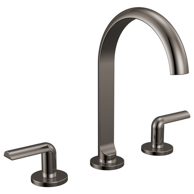 Handle Kit Roccesco 2 Bent Lever Widespread Brilliance Black Onyx ADA - Image 2