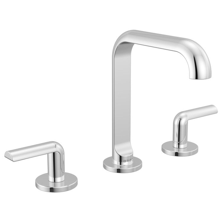 Handle Kit Roccesco 2 Bent Lever Widespread Polished Chrome ADA - Image 3