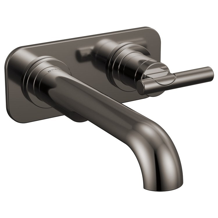 Handle Kit Roccesco 1 Lever Wall Mount Brilliance Black Onyx ADA - Image 2