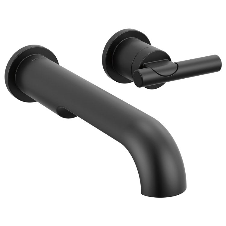Handle Kit Roccesco 1 Lever Wall Mount Matte Black ADA - Image 3