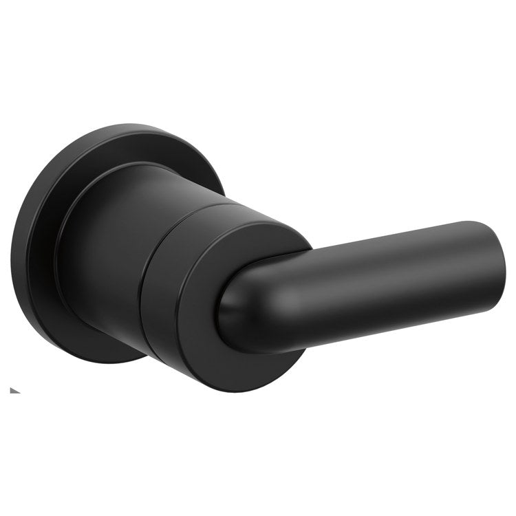 Handle Kit Roccesco 1 Bent Lever Wall Mount Matte Black ADA