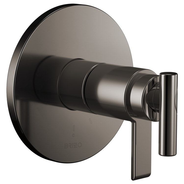 Handle Kit Roccesco TempAssure 2 Lever Brilliance Black Onyx ADA for T600110 - Image 2
