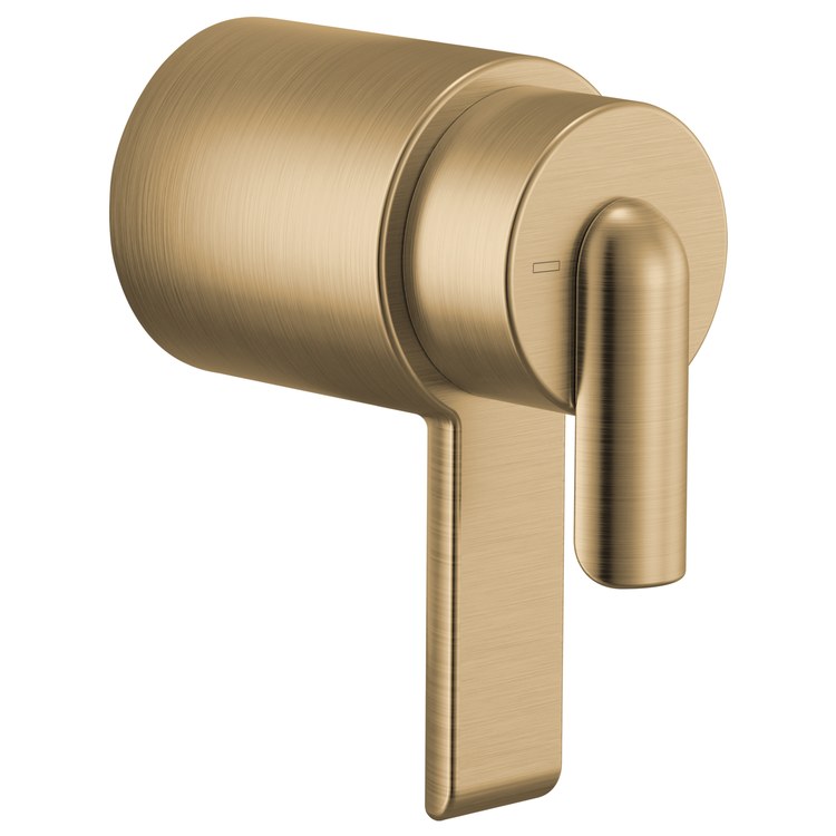 Handle Kit Roccesco TempAssure 2 Bent Lever Brilliance Luxe Gold ADA for T600110