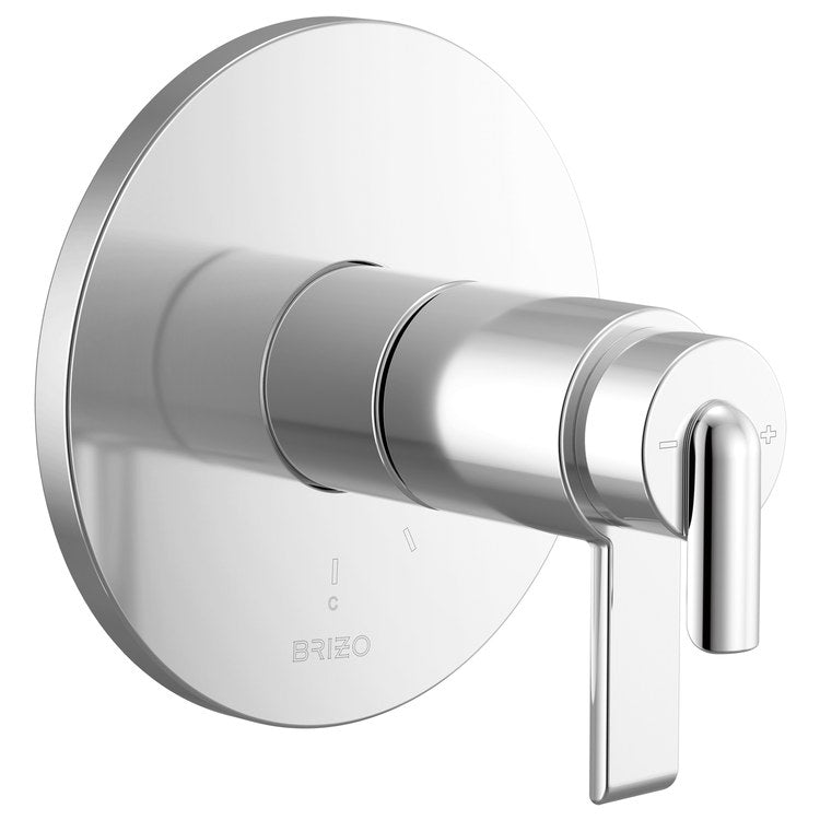 Handle Kit Roccesco TempAssure 2 Bent Lever Polished Chrome ADA for T600110 - Image 2