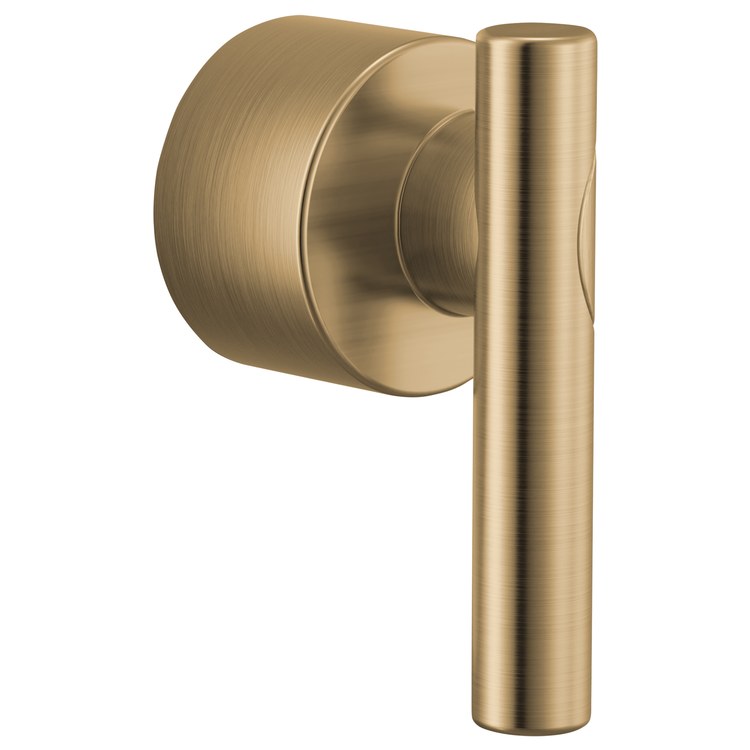Handle Kit Roccesco 1 Lever Brilliance Luxe Gold ADA for Pressure Balance Valve Trim