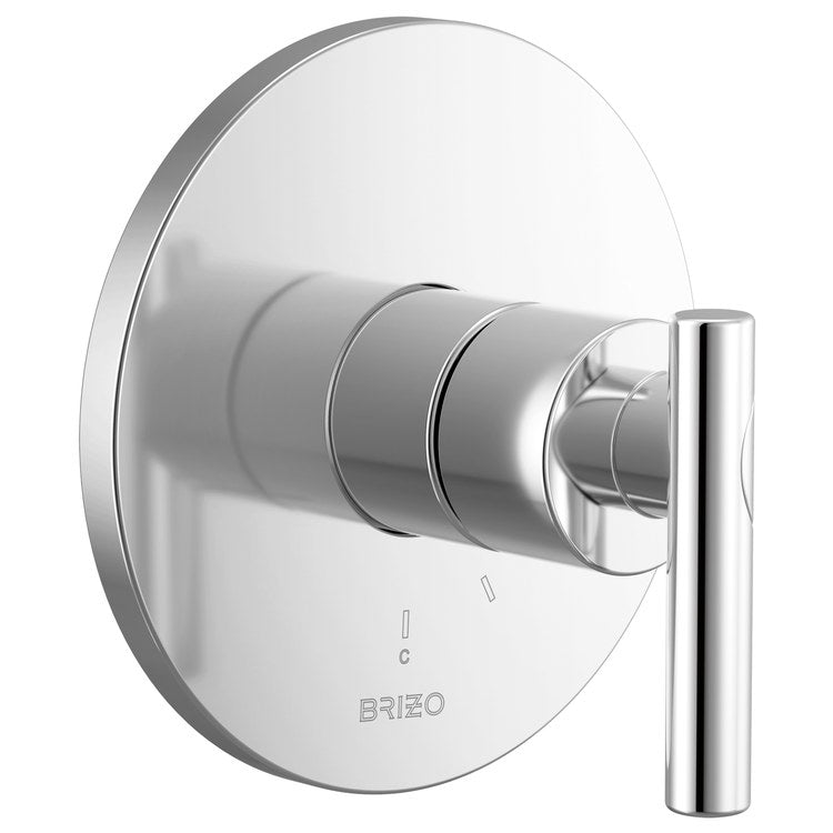 Handle Kit Roccesco 1 Lever Polished Chrome ADA for Pressure Balance Valve Trim - Image 2