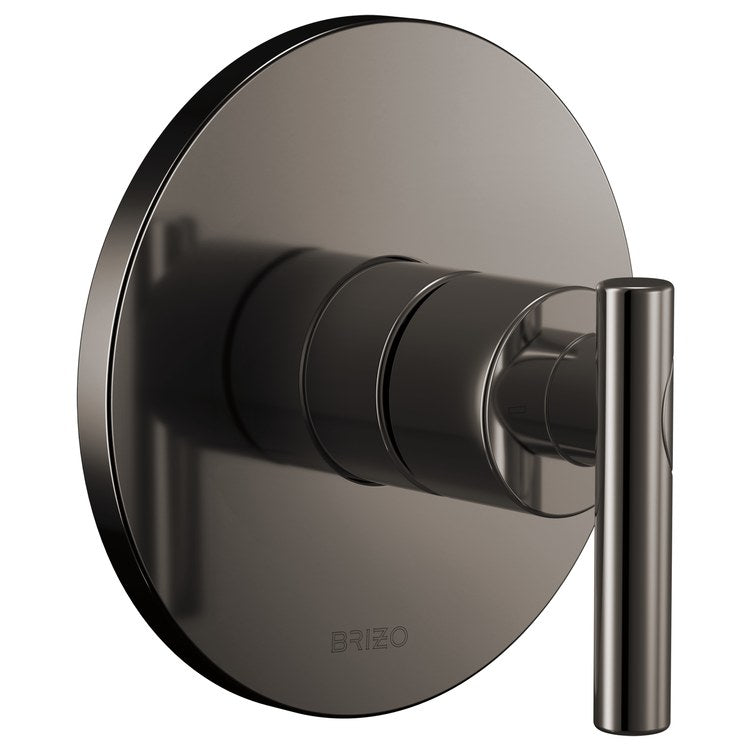 Handle Kit Roccesco 1 Lever Brilliance Black Onyx for Sensori Thermostatic Valve Trim - Image 2