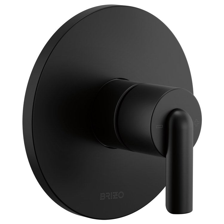 Handle Kit Roccesco 1 Bent Lever Matte Black ADA for Sensori Thermostatic Valve Trim - Image 2