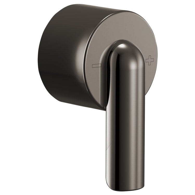 Handle Kit Roccesco 1 Bent Lever Brilliance Black Onyx ADA for Sensori Thermostatic Valve Trim