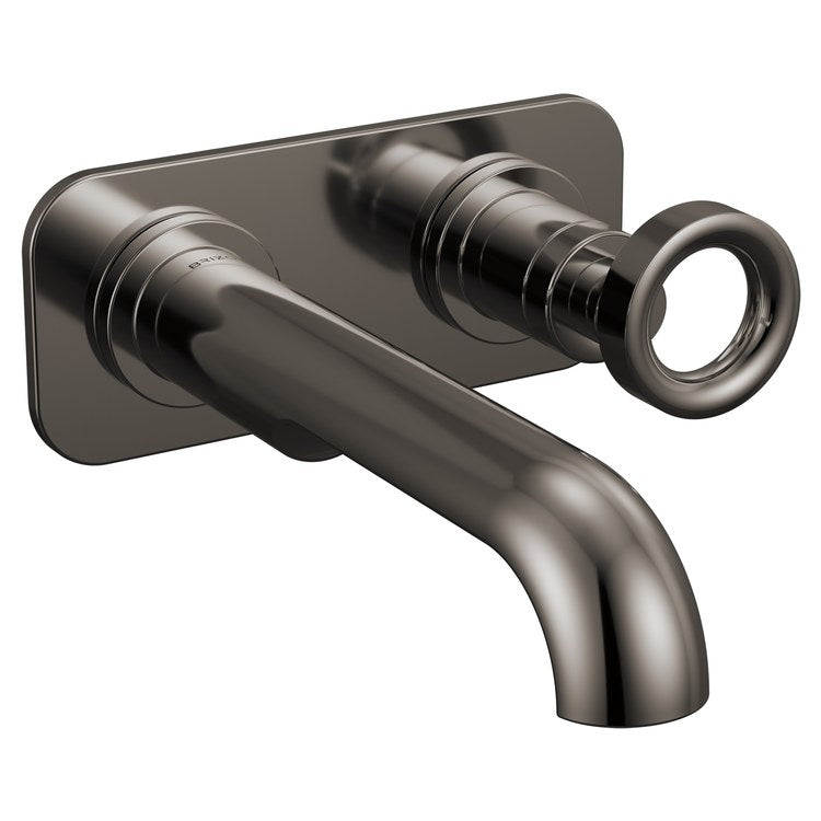 Escutcheon Roccesco Optional Wall Plate Brilliance Black Onyx for Single Handle Lavatory - Image 2