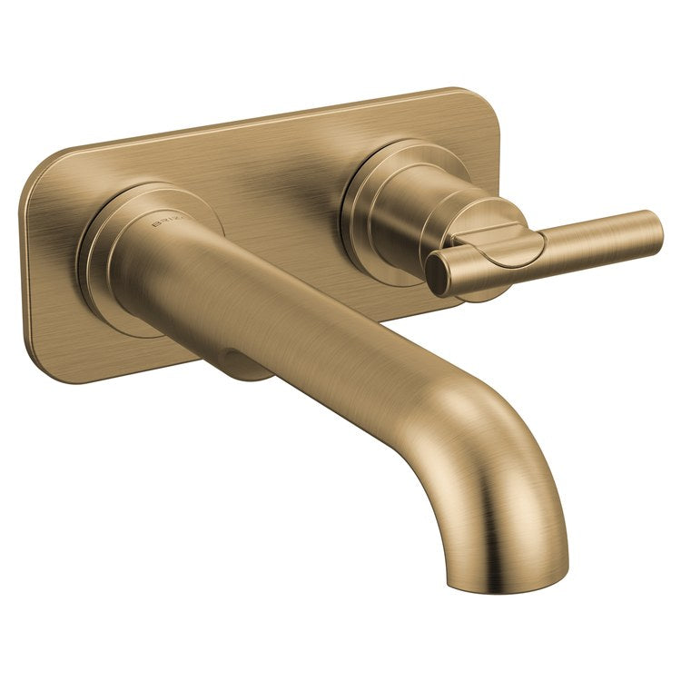 Escutcheon Roccesco Optional Wall Plate Luxe Gold for Single Handle Lavatory - Image 2