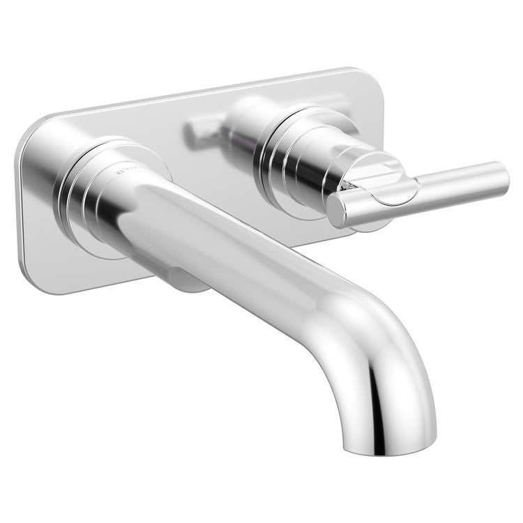 Escutcheon Roccesco Optional Wall Plate Polished Chrome for Single Handle Lavatory - Image 3