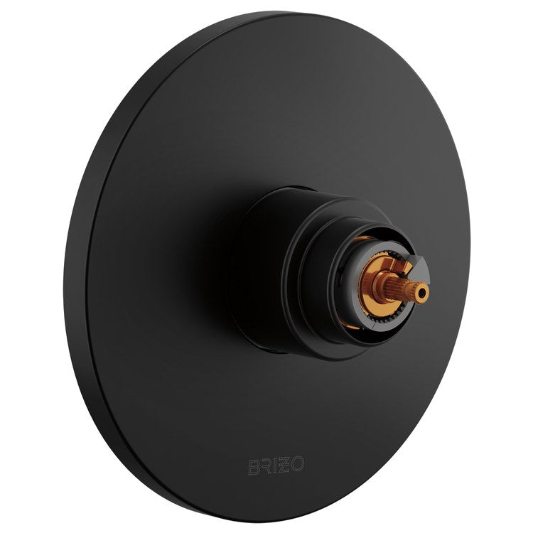 Thermostatic Valve Trim Roccesco Sensori Less Handle Matte Black - Image 1