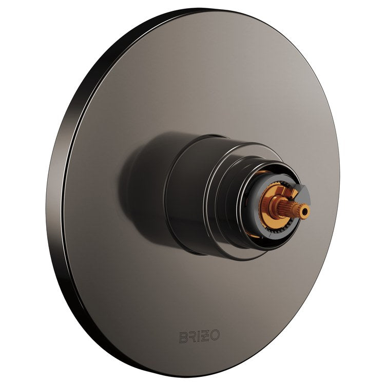 Thermostatic Valve Trim Roccesco Sensori Less Handle Brilliance Black Onyx - Image 1