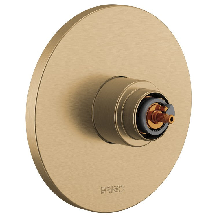 Thermostatic Valve Trim Roccesco Sensori Less Handle Luxe Gold - Image 1