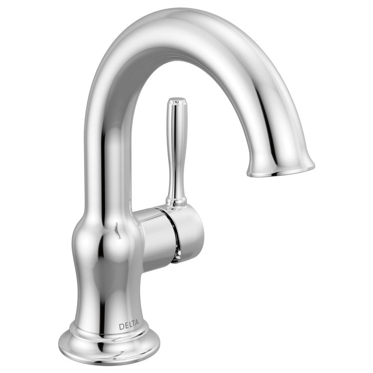 Lavatory Faucet Roe 1 Lever ADA WaterSense Chrome 1.2 Gallons per Minute Push Pop-Up 1/3 Hole