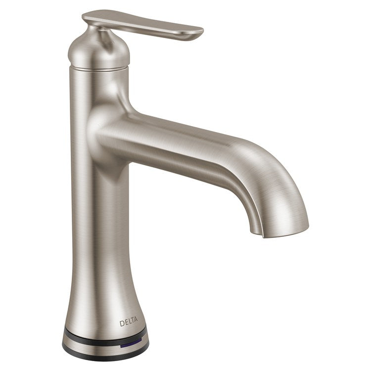 Lavatory Faucet Bonacci Touchless 1 Lever ADA WaterSense Lumicoat Stainless 1.2 Gallons per Minute Deck Push Pop-Up with Flange and Stopper 1/3 Hole TempSense/Touch2O - Image 1