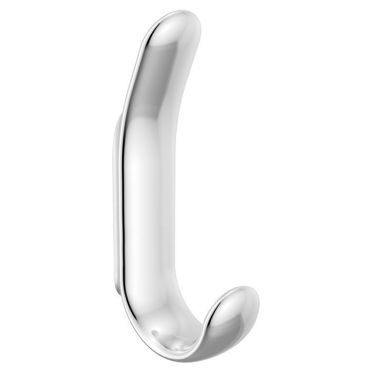 Robe Hook Bonacci Single Chrome 2-5/16 Inch Wall Mount Metal